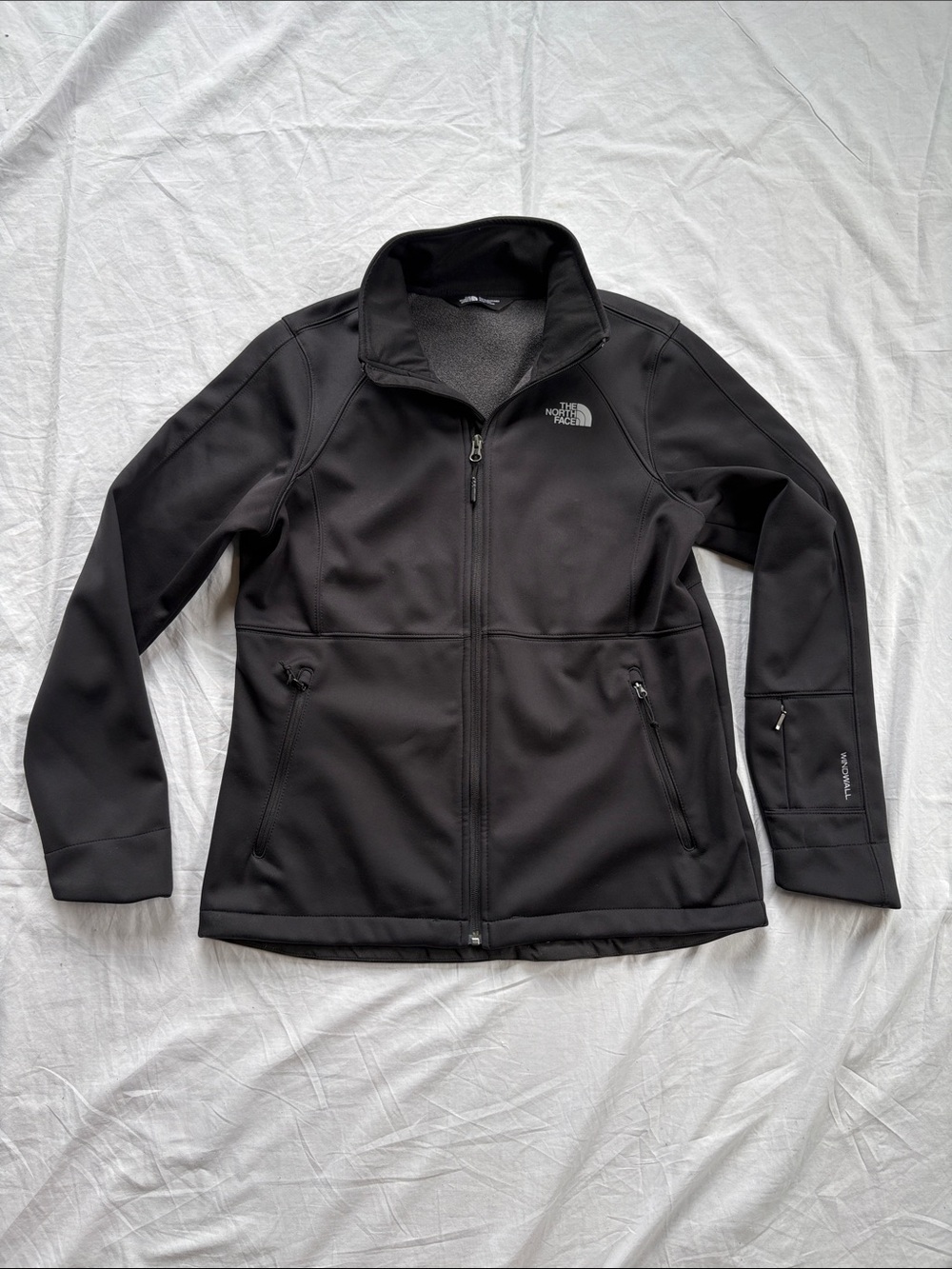 North Face Apex Bionic Windwall Soft Shell Jacket Women’s Medium Black